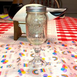 🎄🎄3/$10 ☃️⛄️ Moonshine sipping Ball Mason Jar Glass